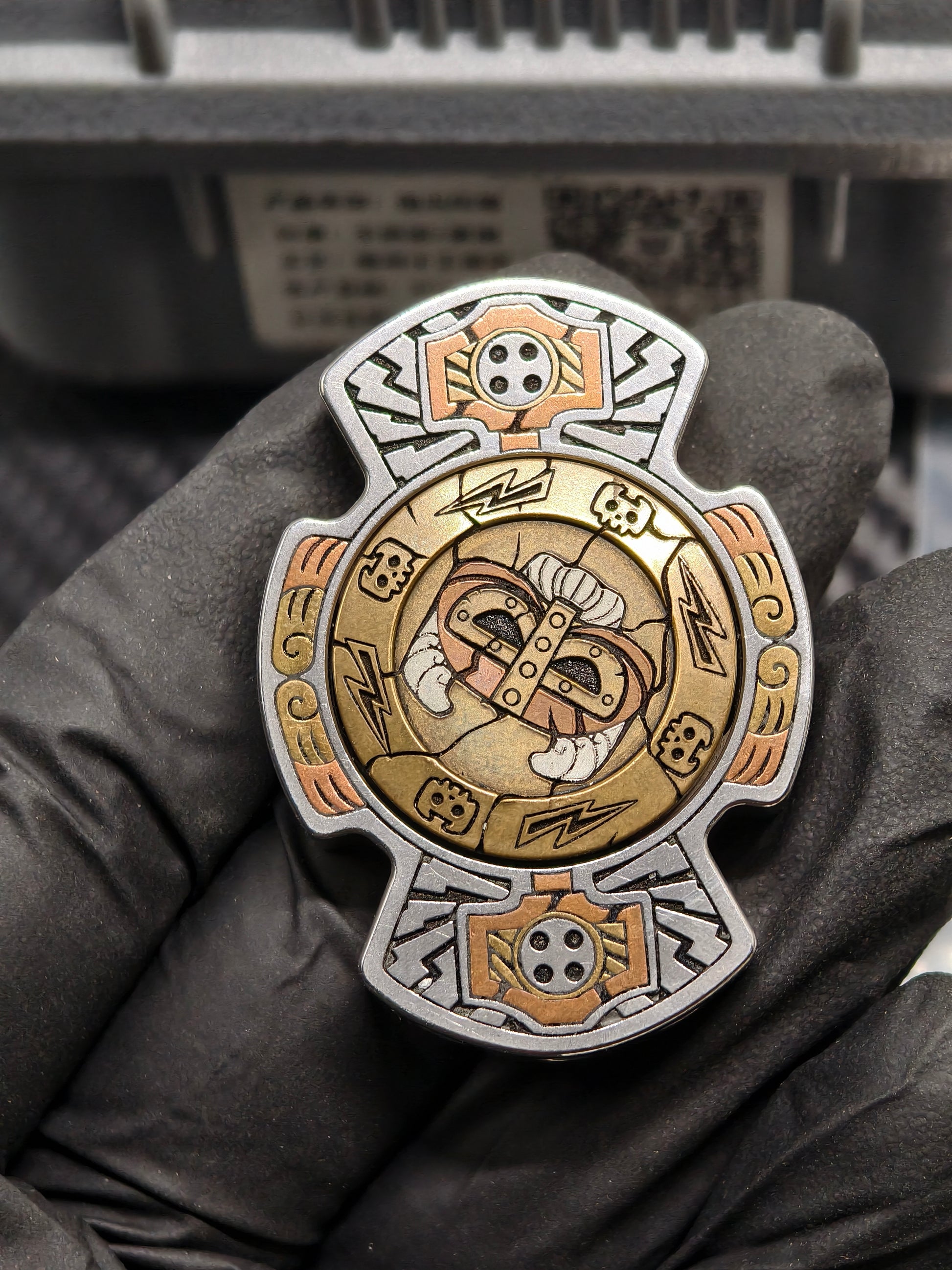 Medal Brass Stainless Steel