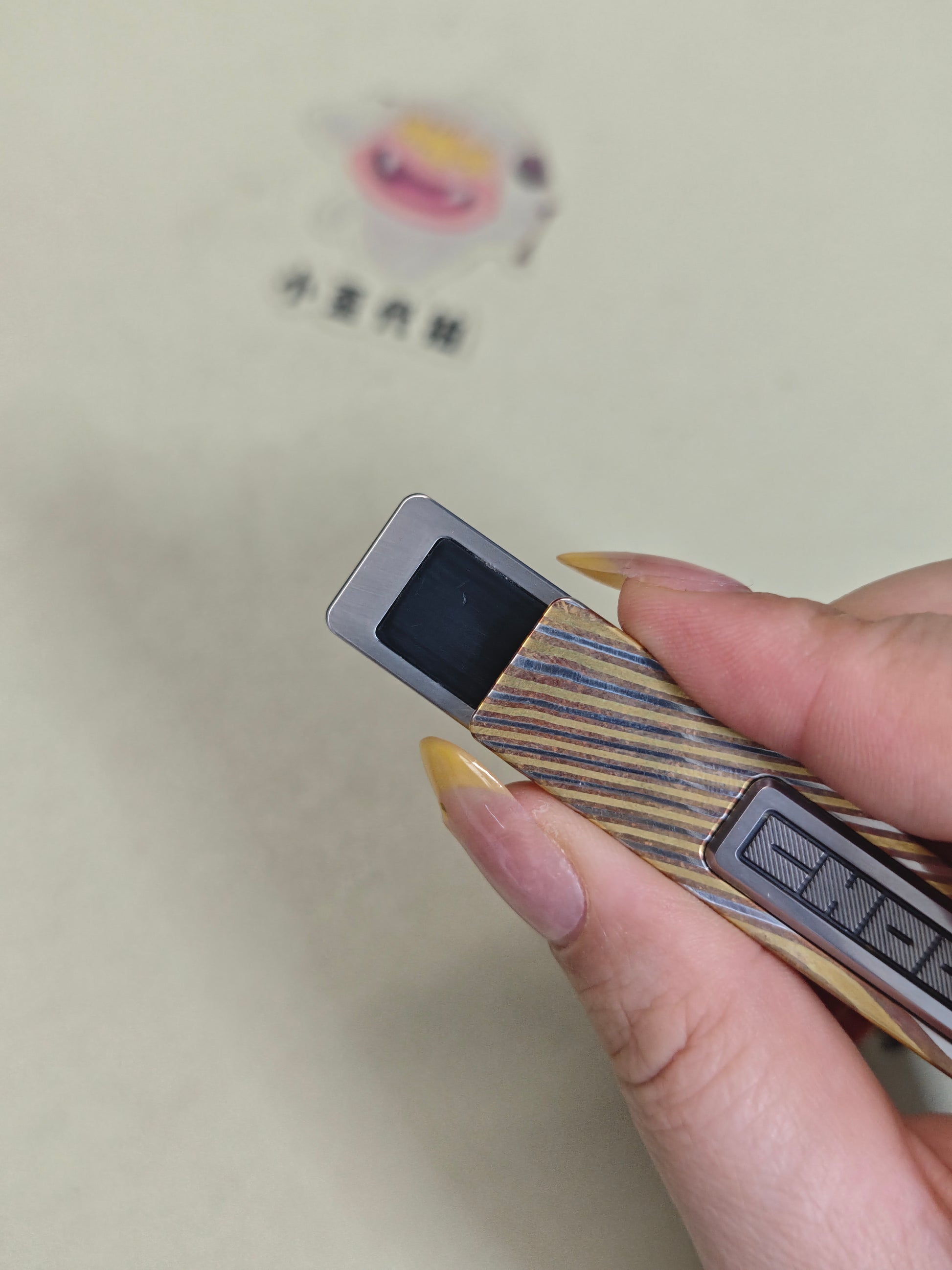 Choc Mokume Copper