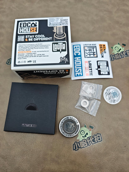 Dealer Button Stainless Steel