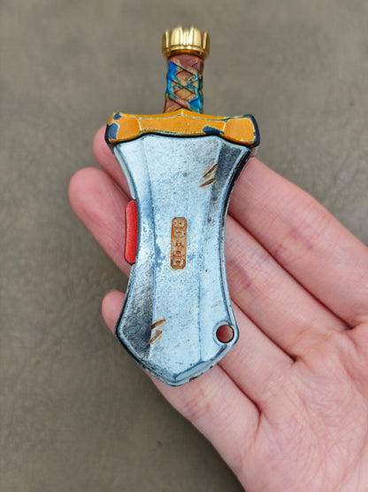 Master Sword Titanium Gold Plated Color-Anodized