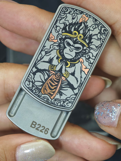 Root Three Titanium Engraved