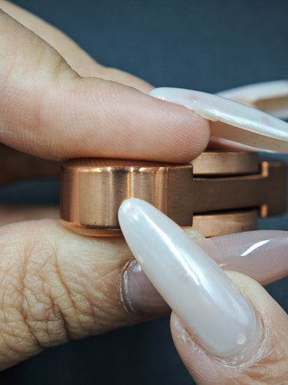 Stacked Mirror Copper