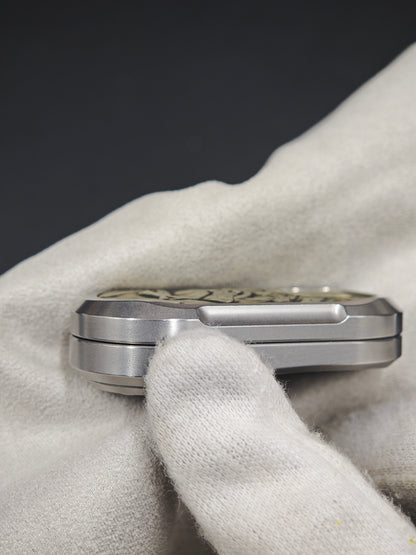 5 Stainless Steel Stonewashed