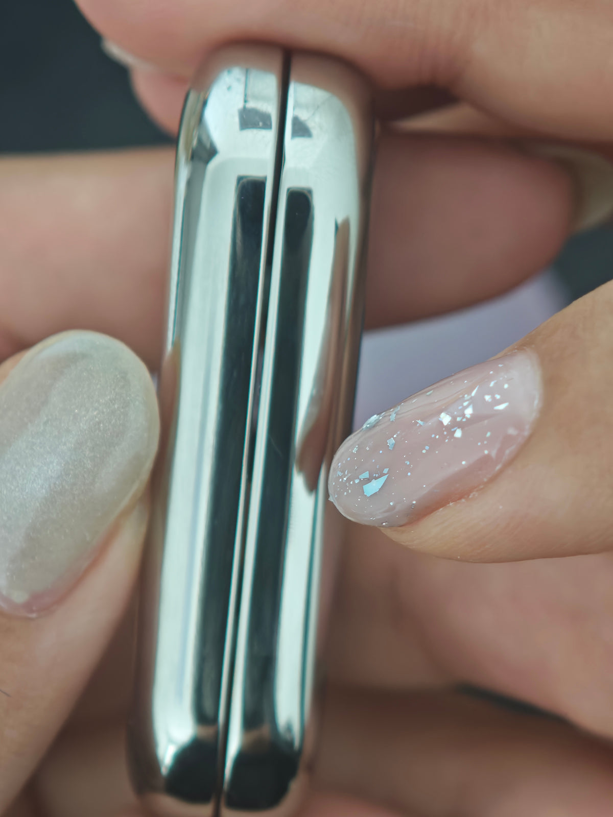 Floating Cloud Titanium Polished