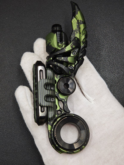 EXOSKELETON G10 Green Black Bone Core Stainless Steel
