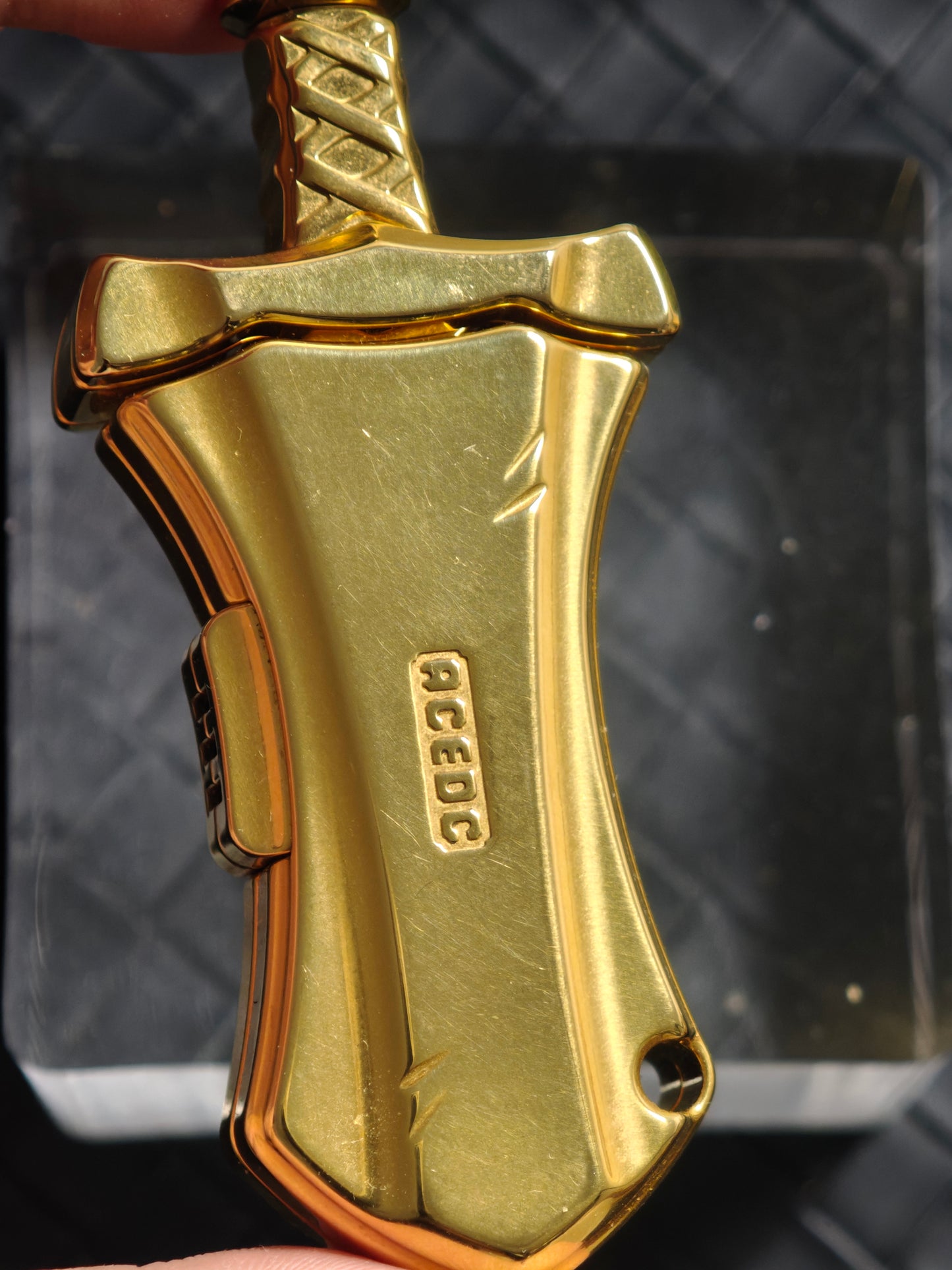 Master Sword Stainless Steel Gold Plated