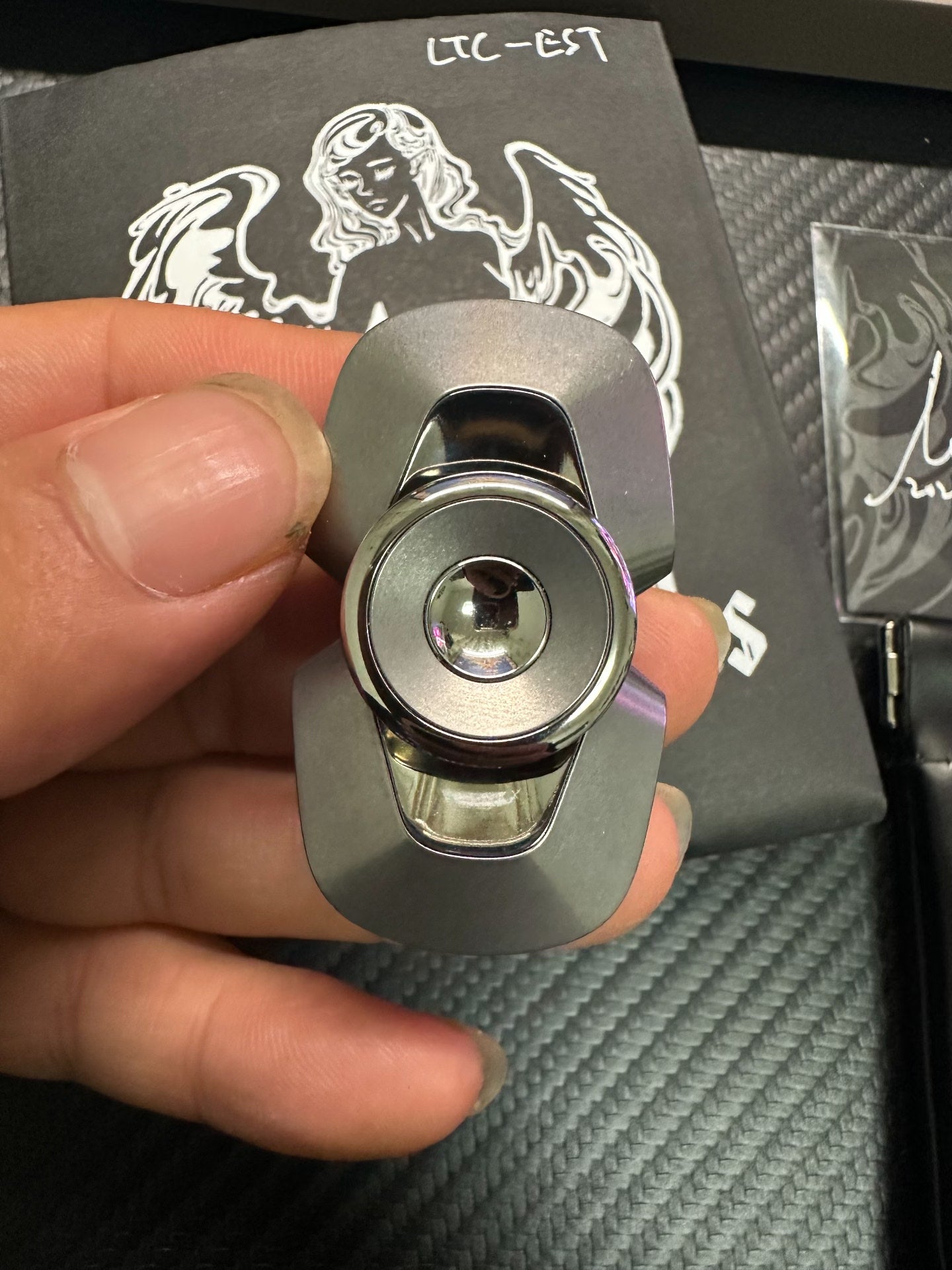 Lentic Stainless Steel Titanium