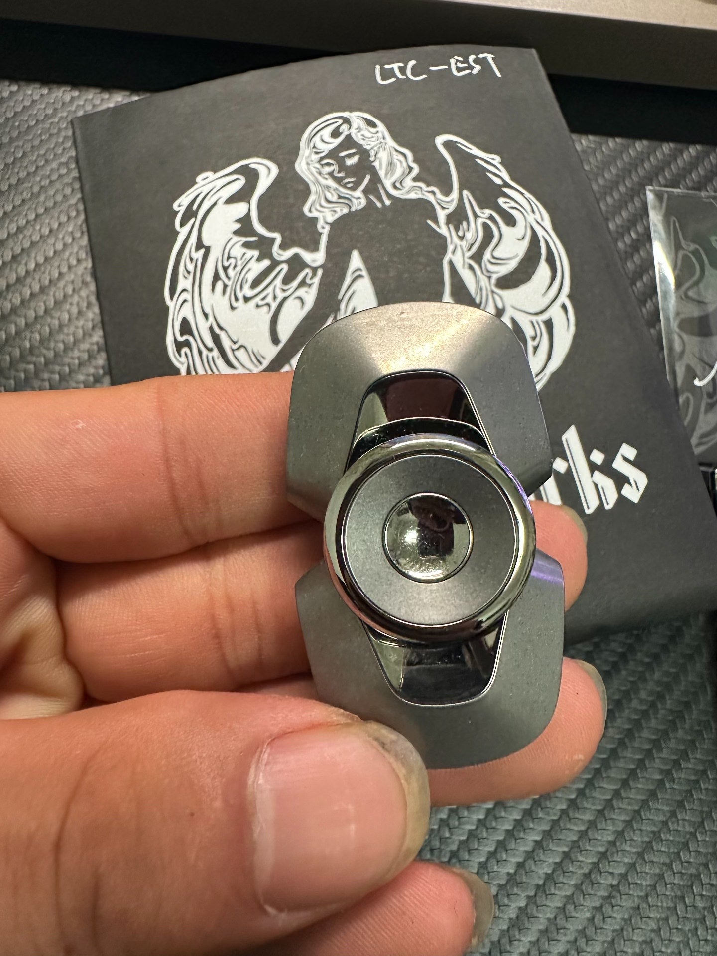 Lentic Stainless Steel Titanium