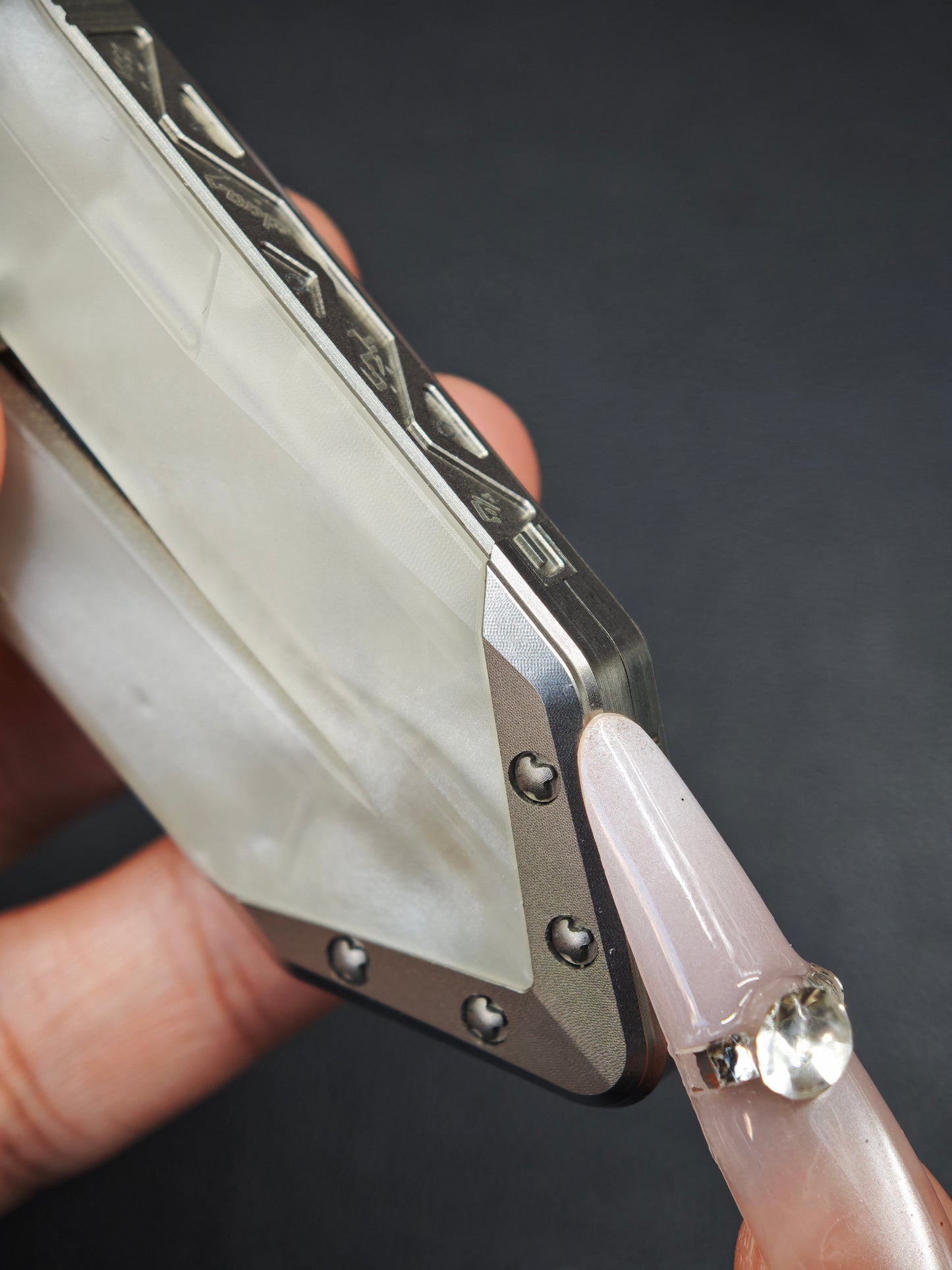 Ghost Lantern Lake Sword G10 MOP