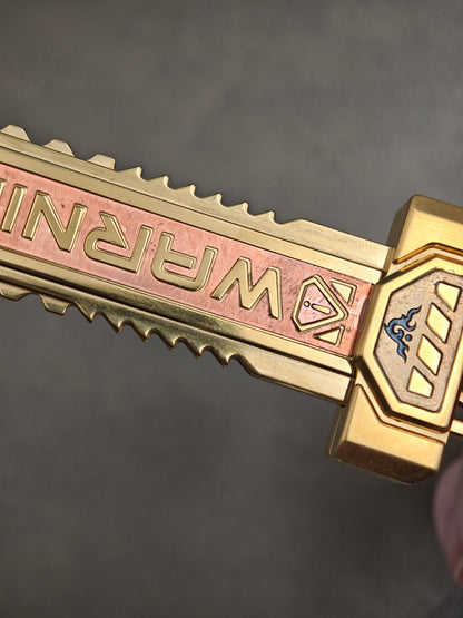Sky Breaker Stainless Steel Gold Plated Resin-Sealed