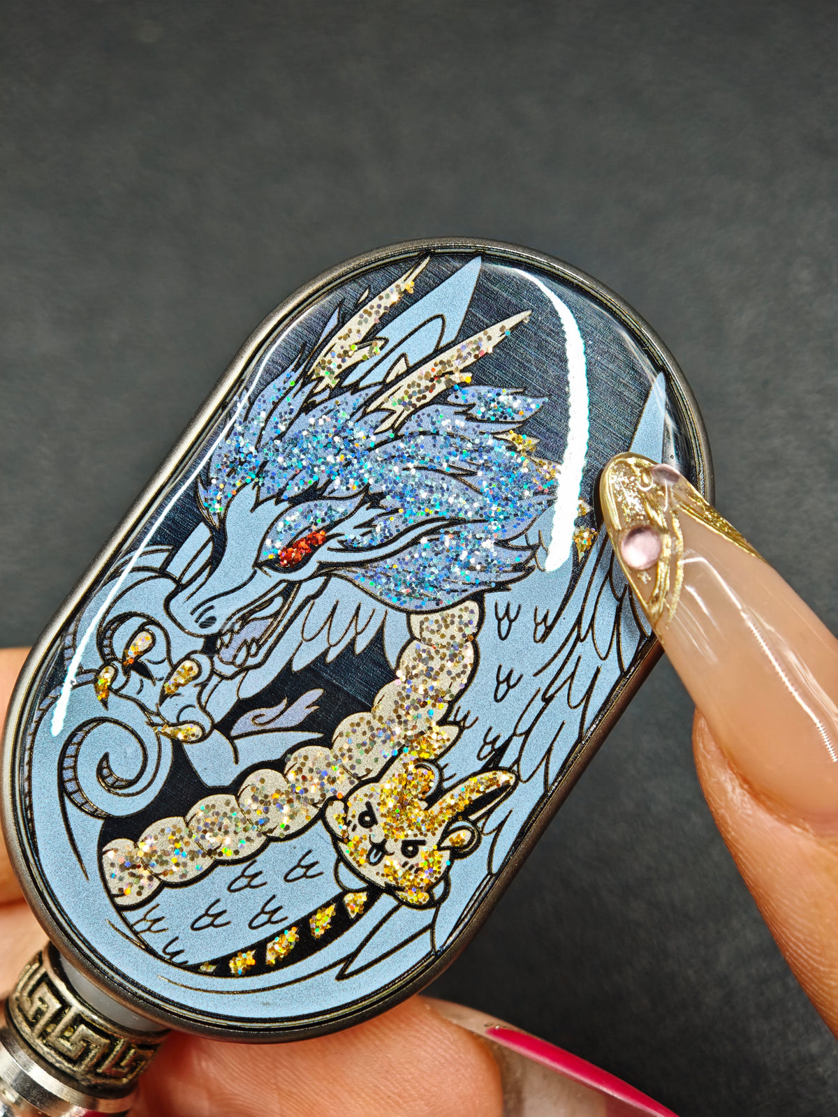 Dragon Rhythm Titanium Resin-Sealed