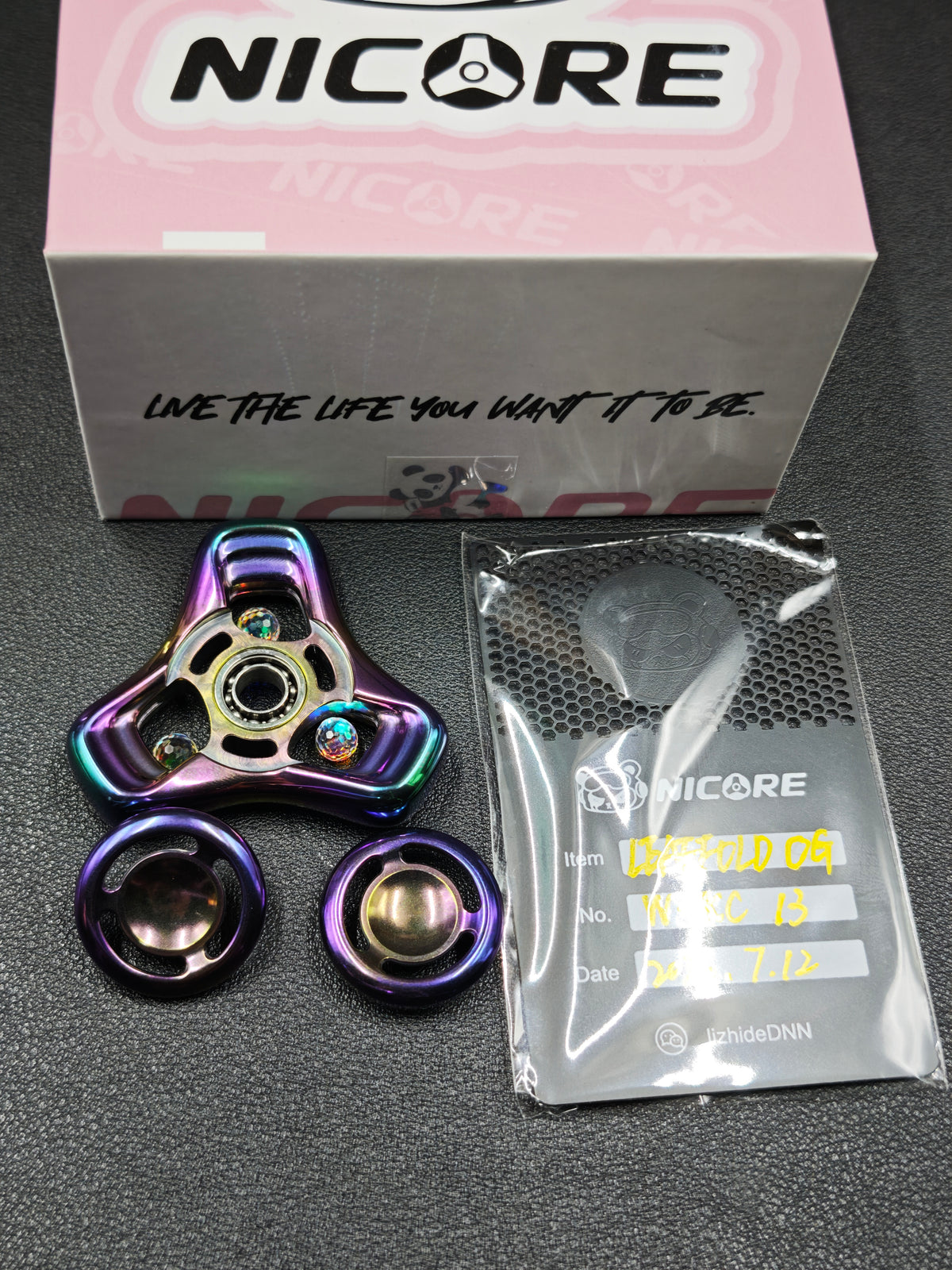 Folding Leaf Mini Tungsten Color-Anodized