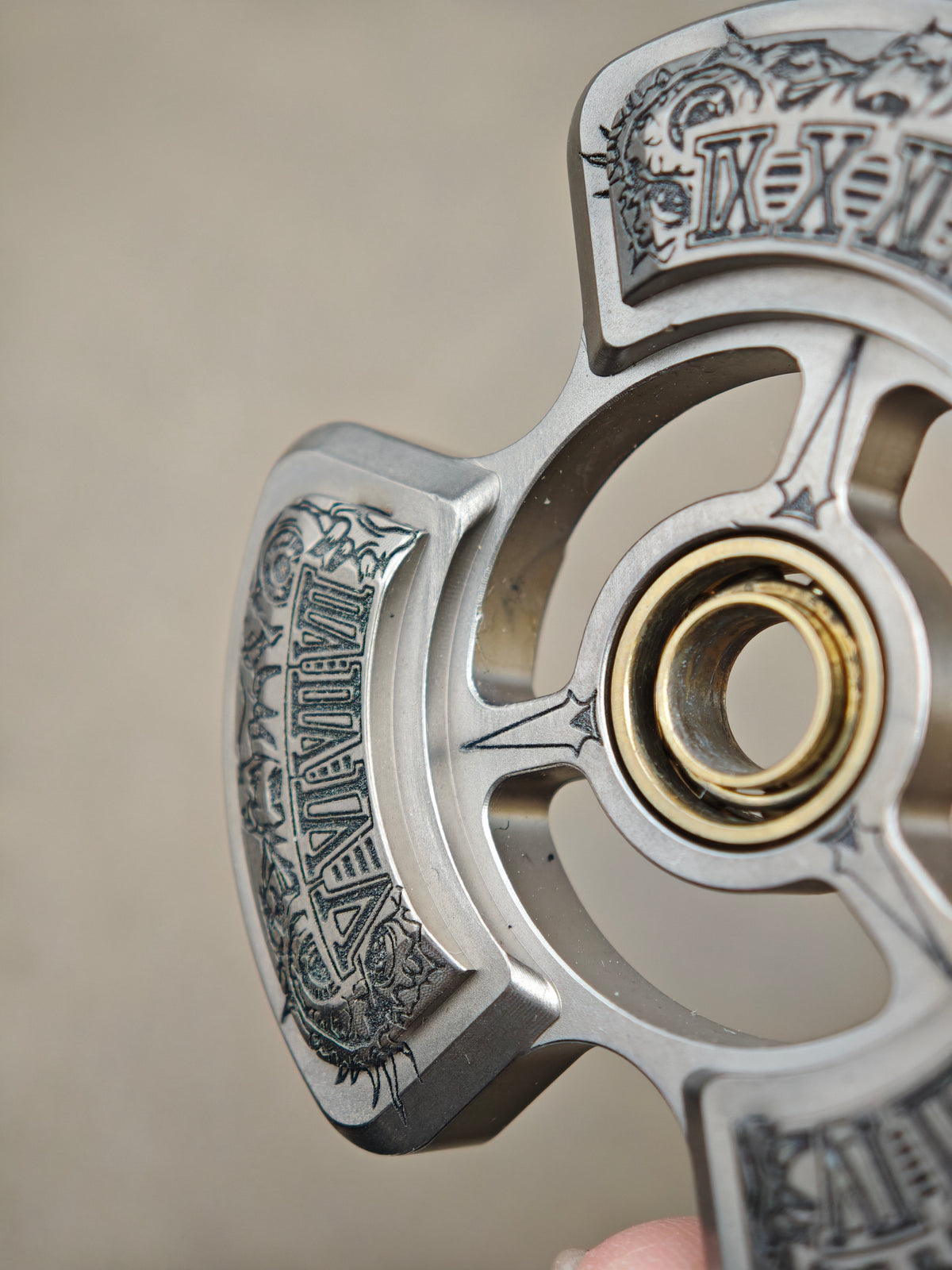 Source Titanium Engraved