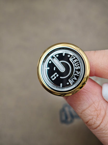 God of Time Stainless Steel Gold Plated