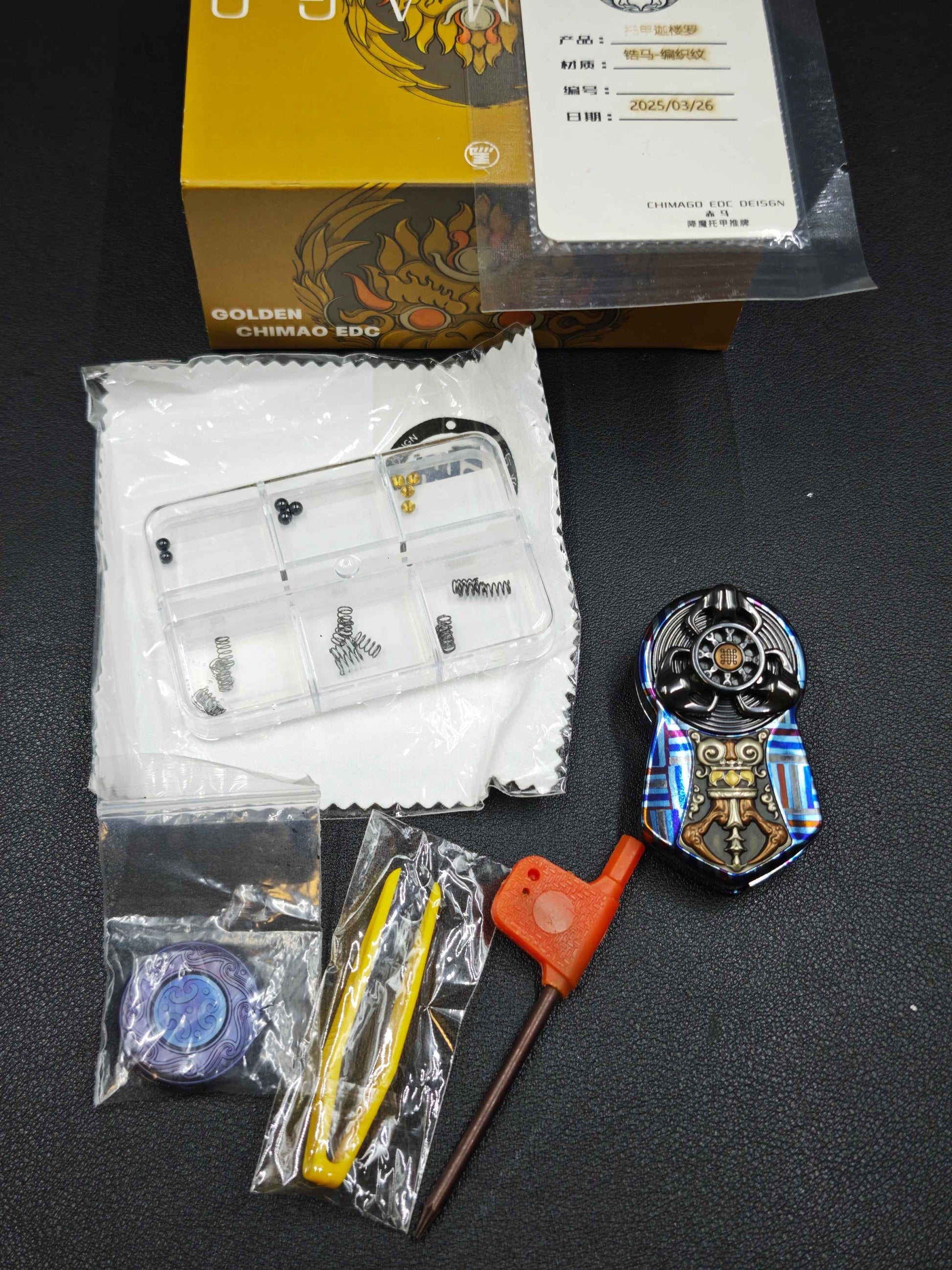 Demon Subduing Toga Tangcao Pattern Zircuti