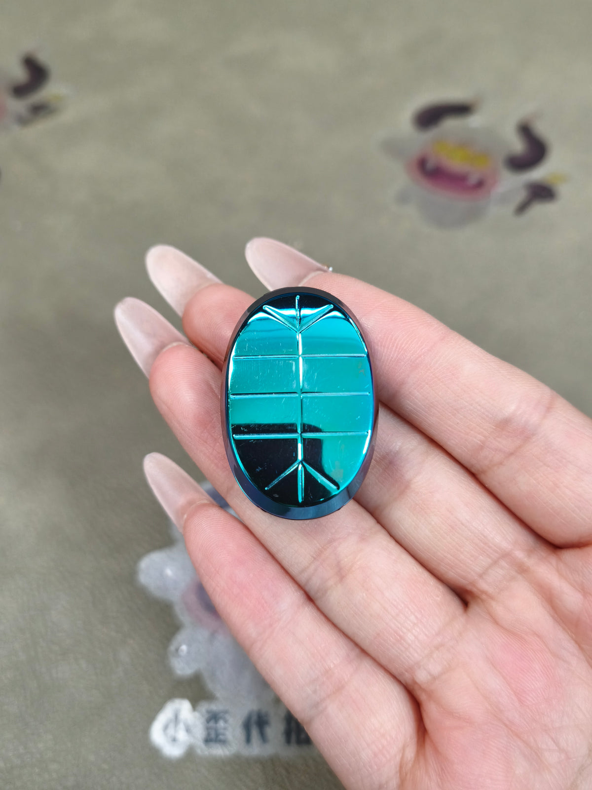 Jingle Beetle Zirconium Polished