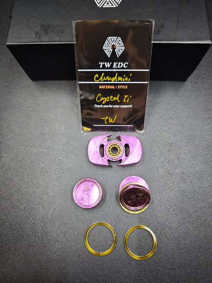 Spinner Crystallized Titanium