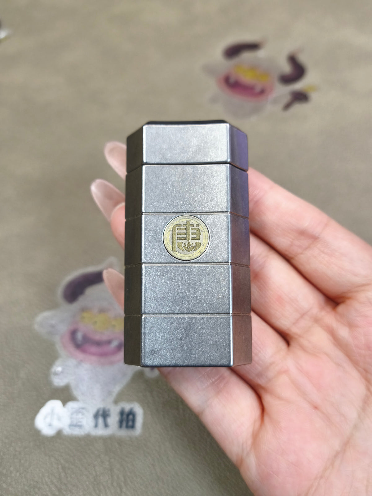 Tang Case Titanium Stonewashed