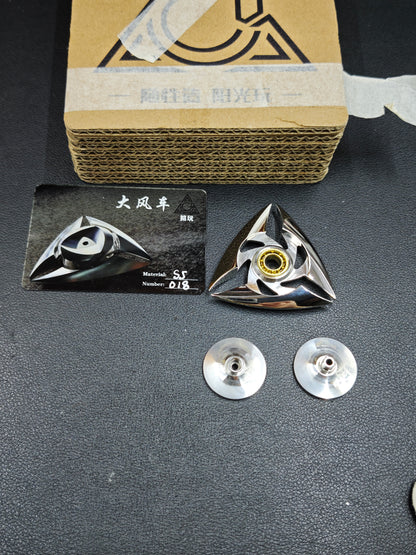Pinwheel Stainless Steel Polished