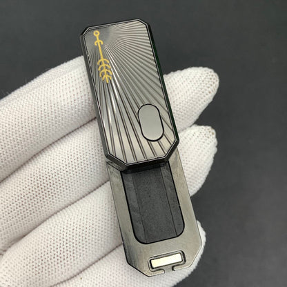 Guardian Buddha Zirconium Engraved