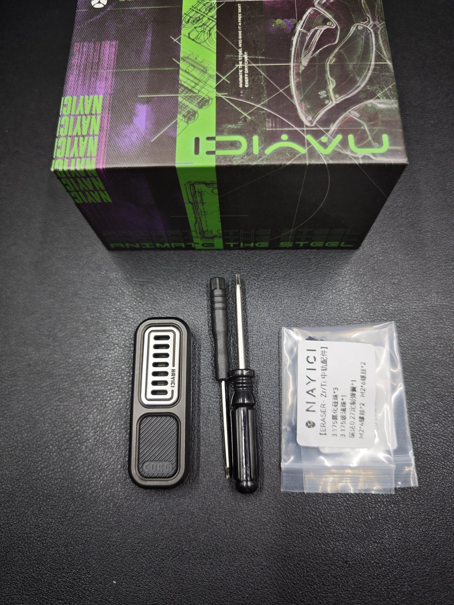 Eraser Stainless Steel Titanium