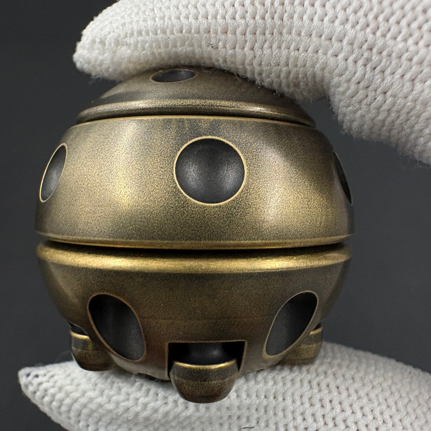 Death Star r Brass Distressed