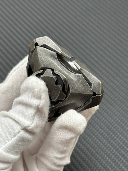 Blade Stainless Steel Stonewashed Distressed