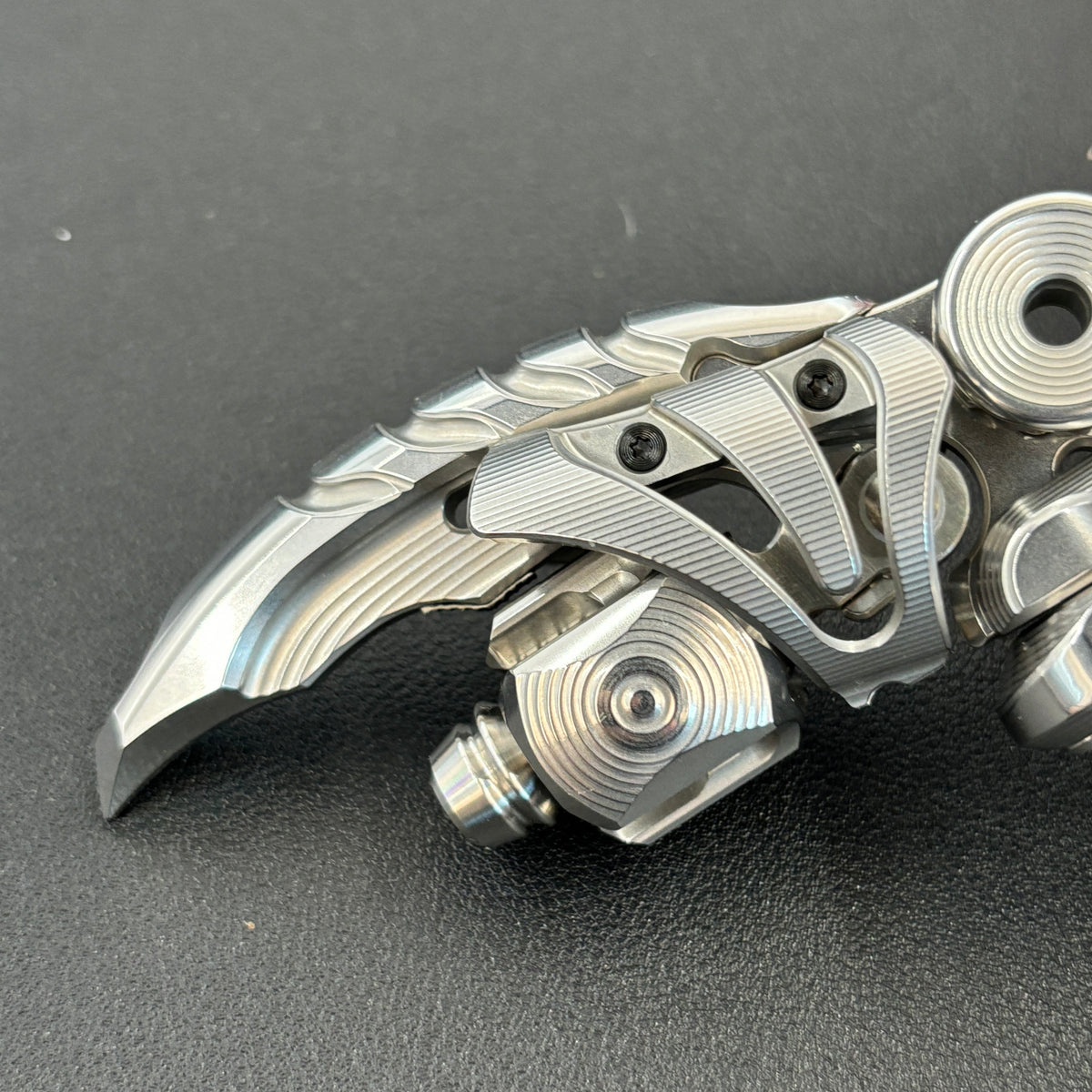 Exoskeleton Magnetic Mechanical Stainless Steel Blasted