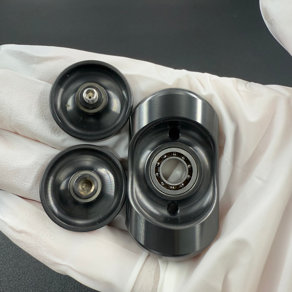 Origin Point Zirconium Color-Anodized Machine Finished