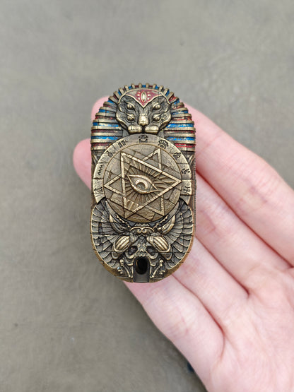 Eye Of Horus Brass