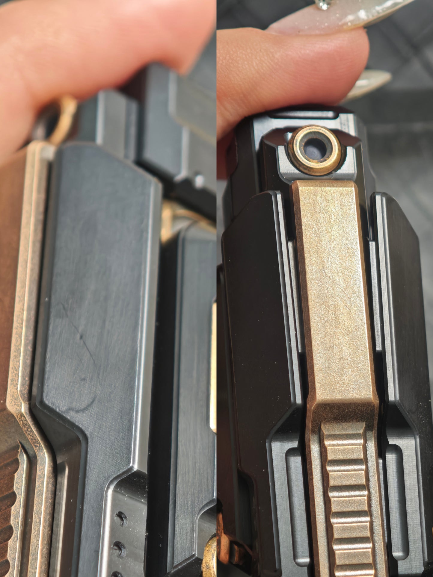 Shockwave Bronze PEEK