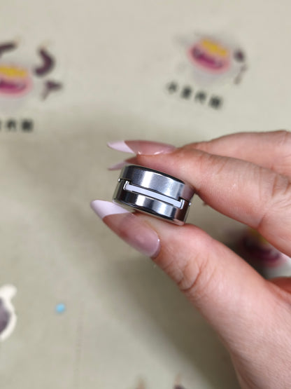 Ming Yin Titanium Engraved