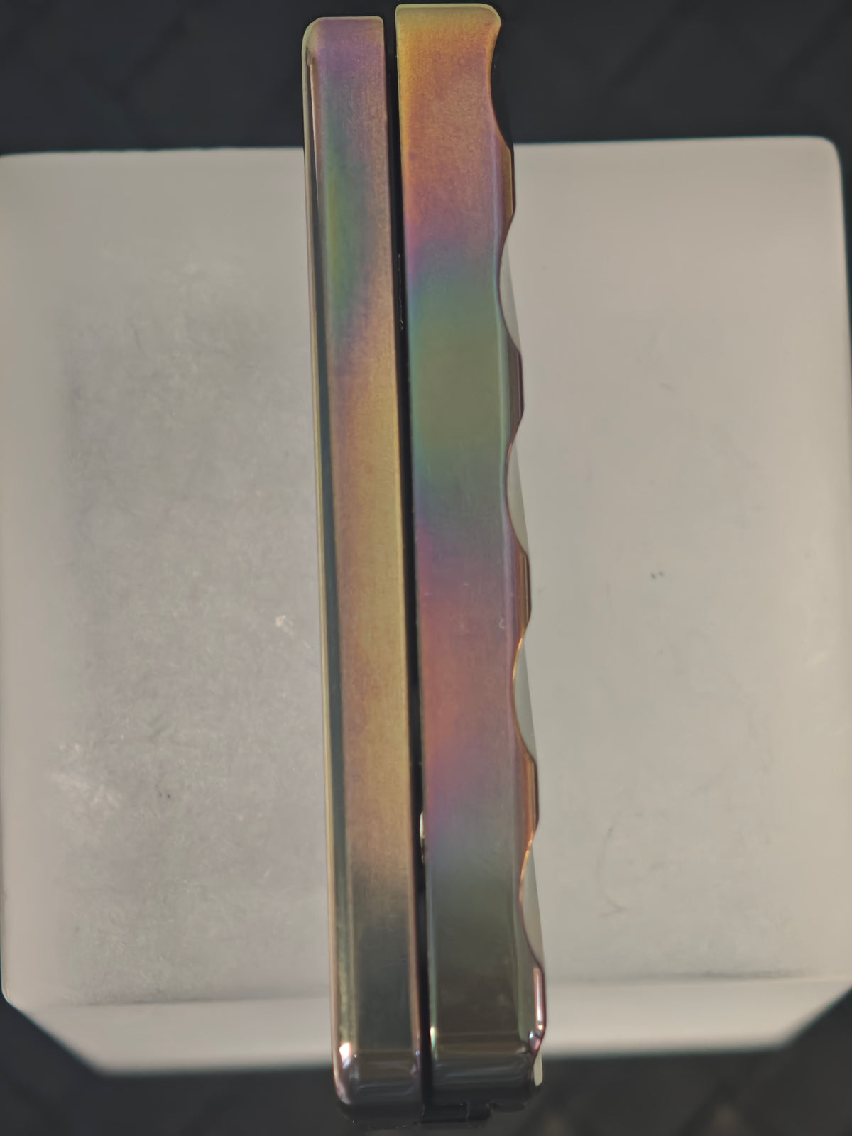 Tita Zirconium Polished Oil Slick