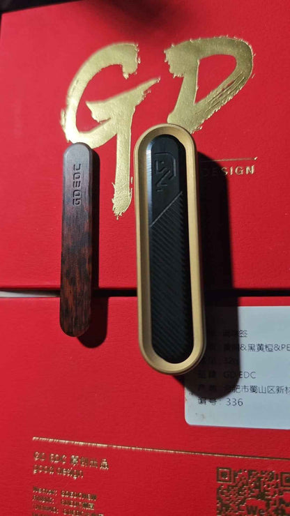 Spice Pin Brass African Blackwood