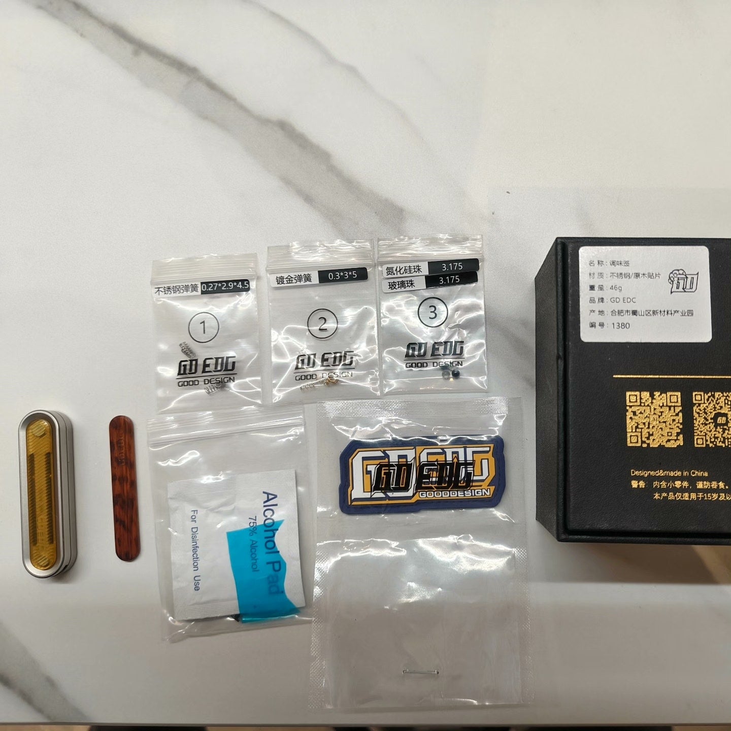 Spice Pin Stainless Steel PEI