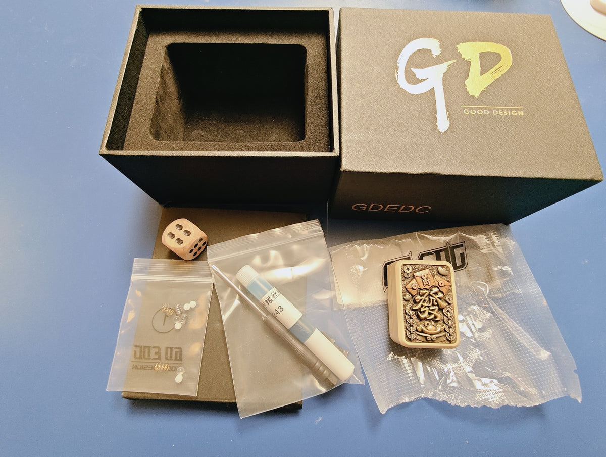 Fortune Mahjong PEEK Cupronickel Brass Copper