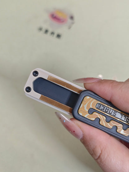 Snake Zirconium Mokume