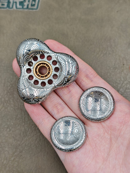 Three-Leaf Cell Damasteel