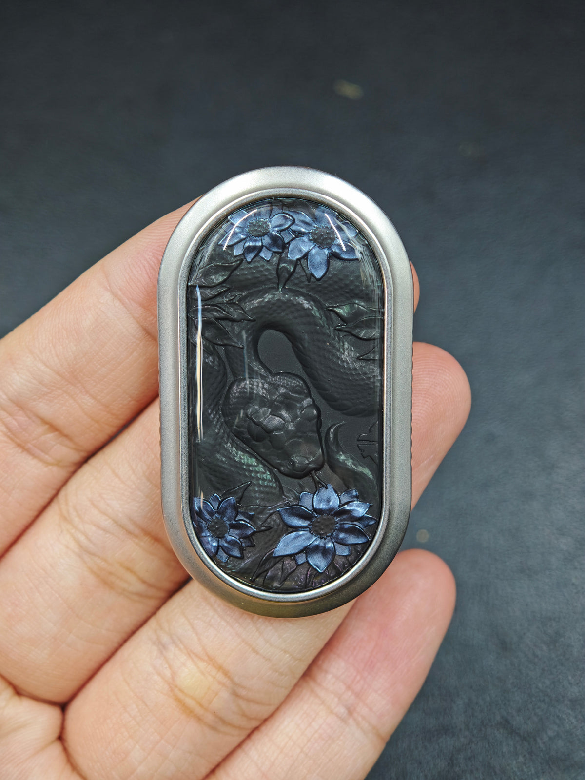 Glide Stainless Steel Resin-Sealed