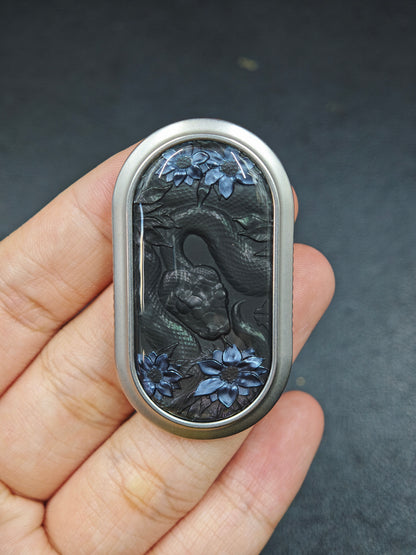 Glide Stainless Steel Resin-Sealed