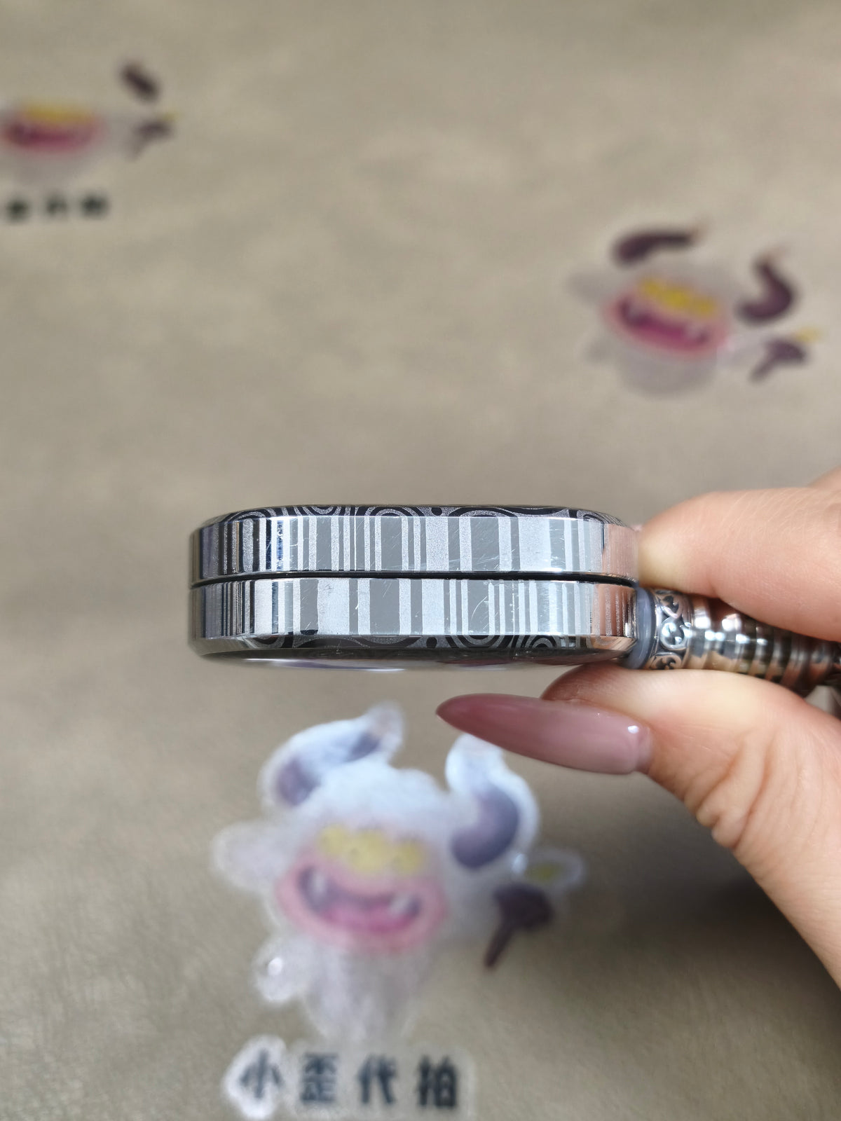 F2 Damasteel Resin-Sealed