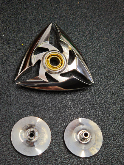 Pinwheel Stainless Steel Polished