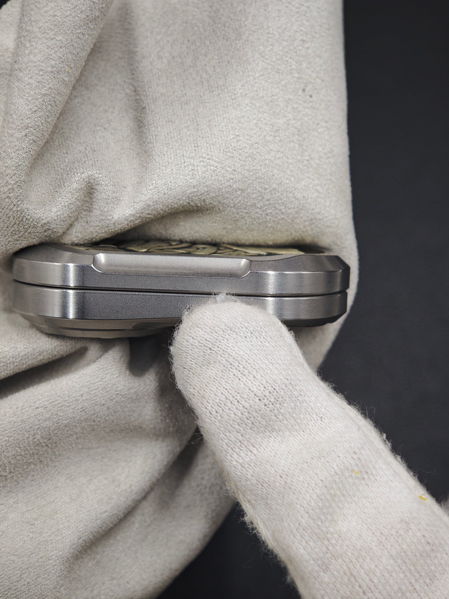 5 Stainless Steel Stonewashed