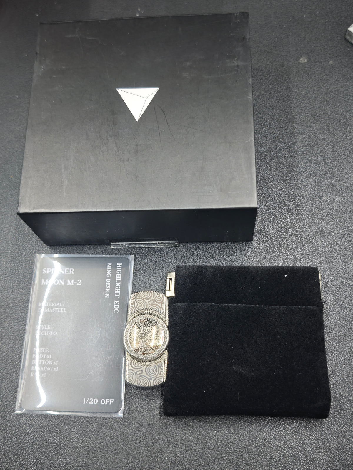 Moon M2 Damasteel