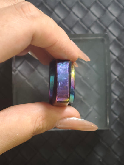Spinner Crystallized Titanium