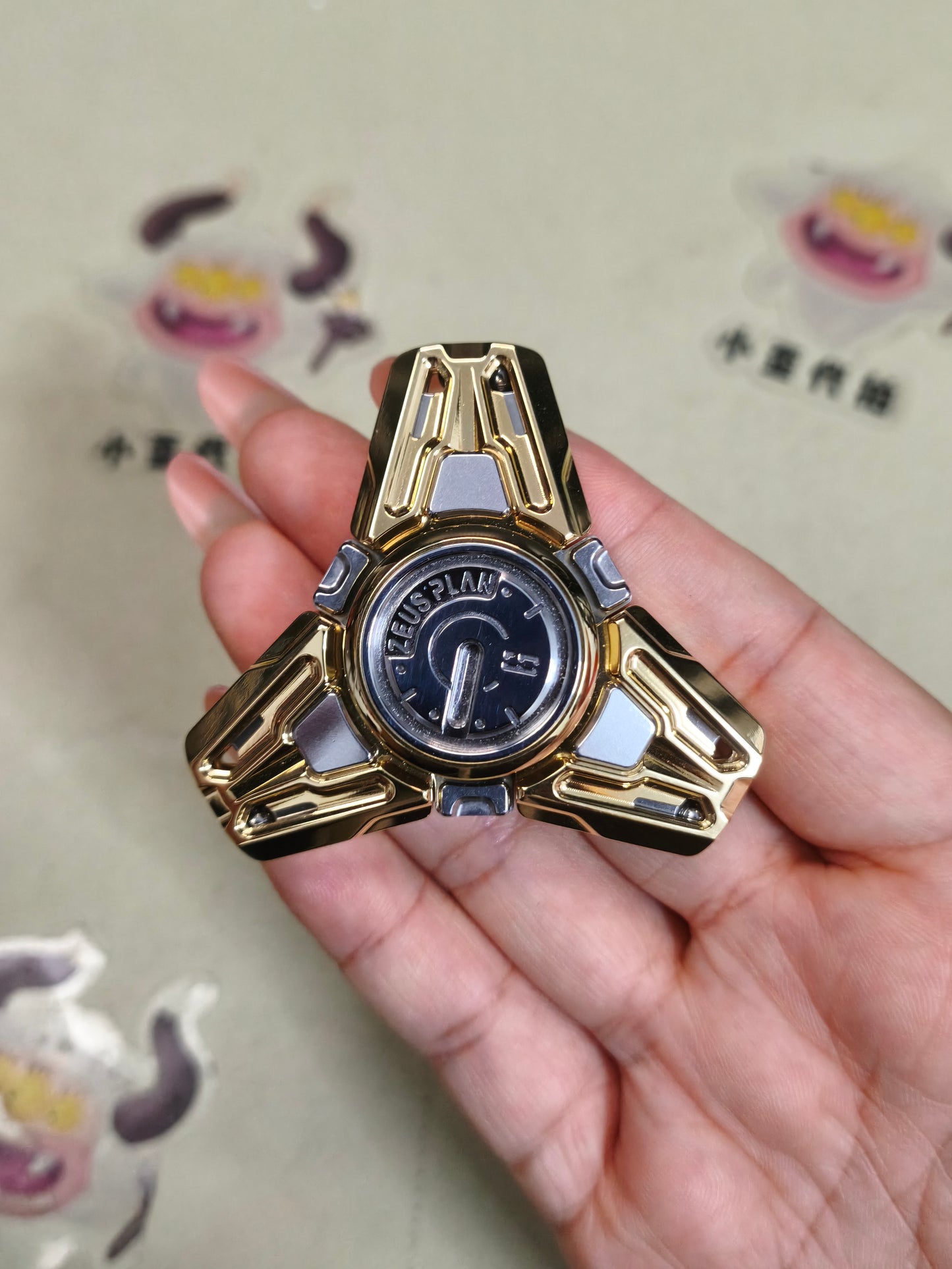 God of Time Stainless Steel Gold Plated