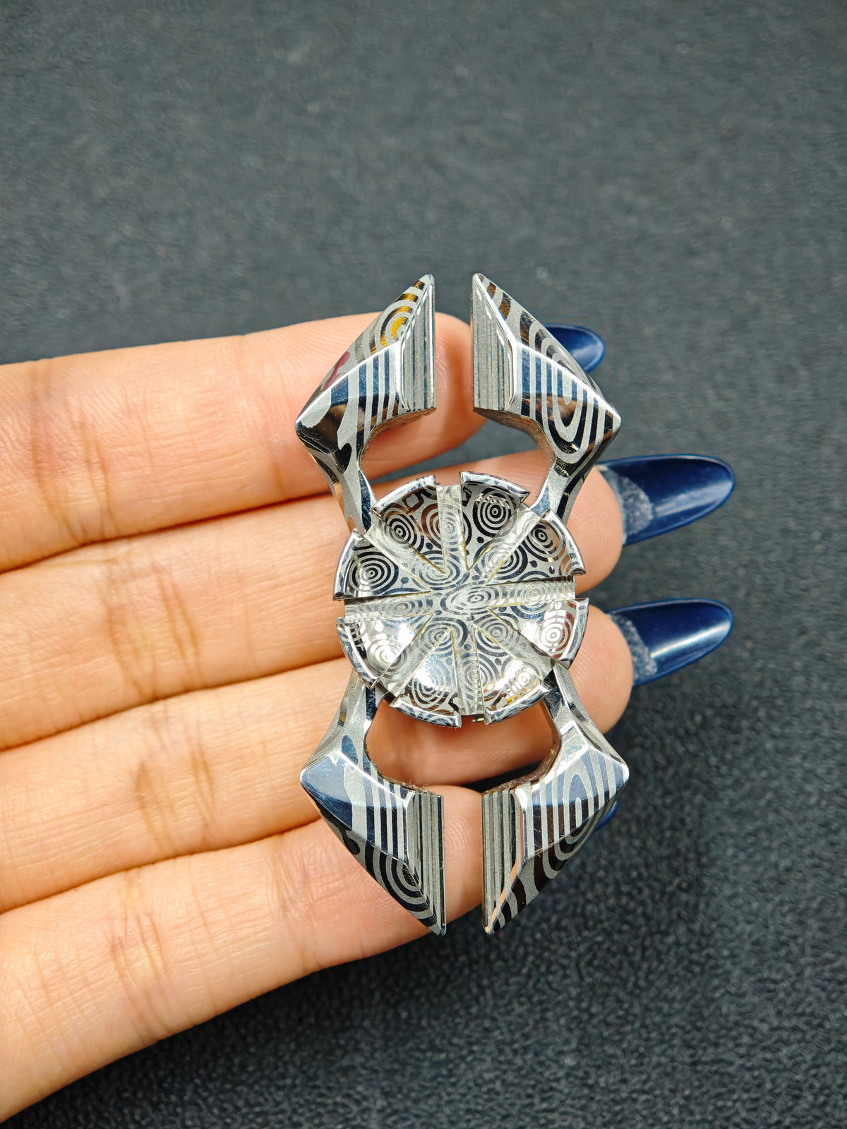 Scorpio Bearing Cap Damasteel
