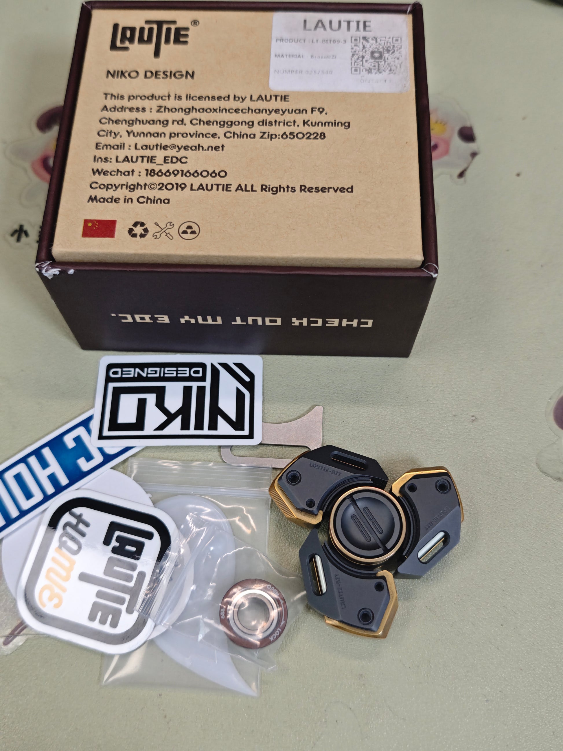 BIT 09 Brass Zirconium