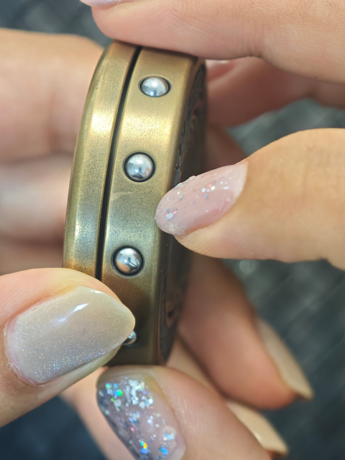 Dealer Button Brass
