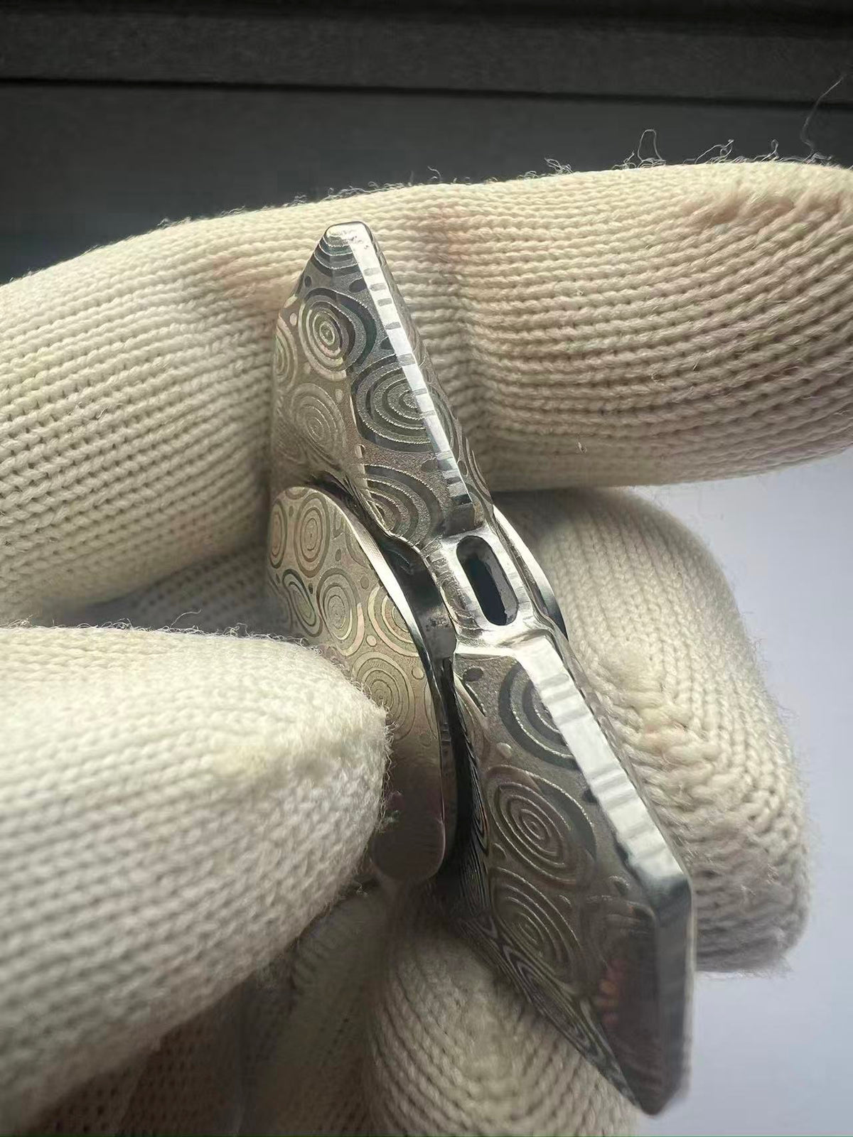 Phantom Stainless Steel Engraved